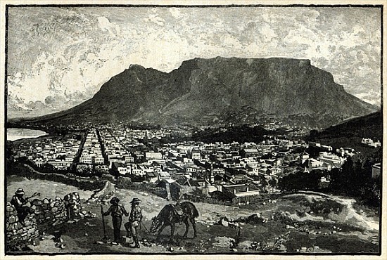 Cape Town, from ''The Life and Times of Queen Victoria'' Robert Wilson de English School