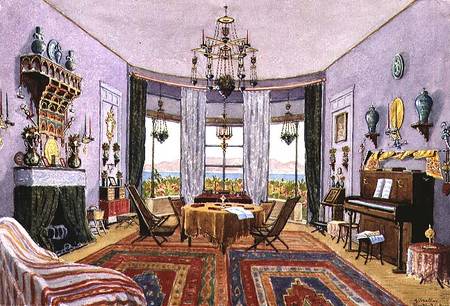 The Drawing Room, Woodford Cottage, Gibraltar de English School