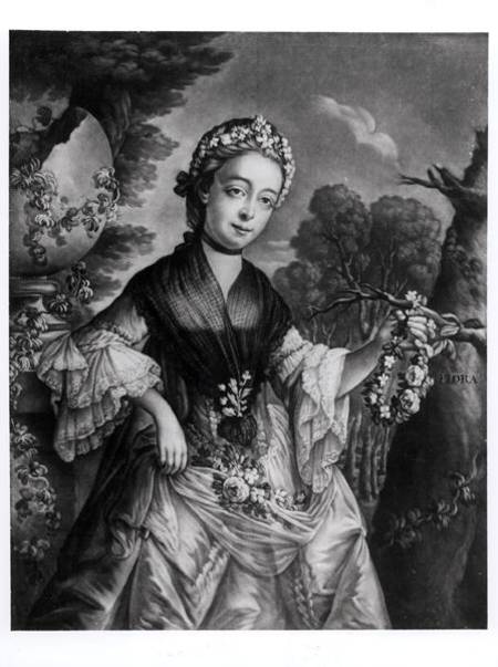 Elizabeth Chudleigh (1720-88) Countess of Bristol and Duchess of Kingston de English School
