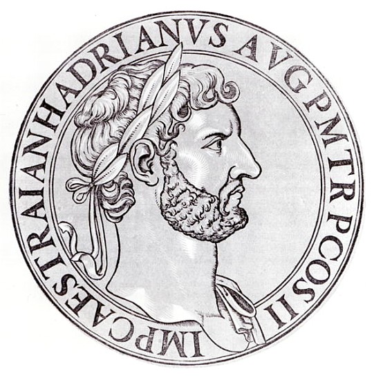 Emperor Hadrian (76-138) de English School