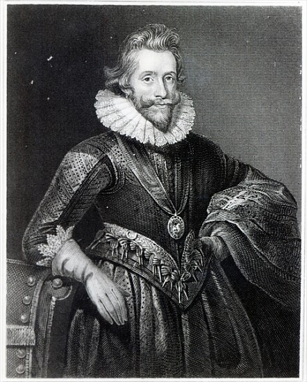 Henry Wriothesley (1573-1624), from ''Lodge''s British Portraits'' de English School