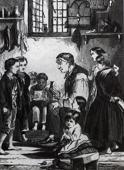 John Pounds teaching children in his home de English School