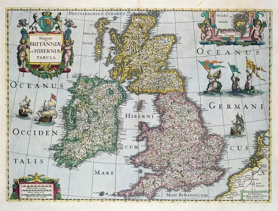 Map of Britain de English School