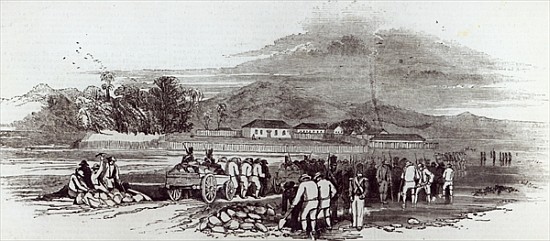 Norfolk Island, from ''The Illustrated London News'', 12th June 1847 de English School