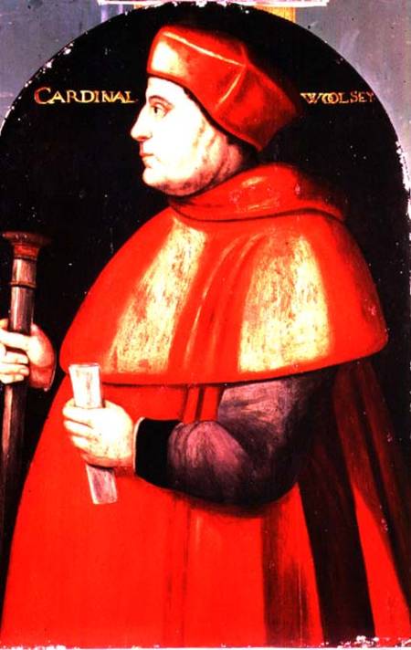 Portrait of Cardinal Thomas Wolsey (c.1475-1530) de English School