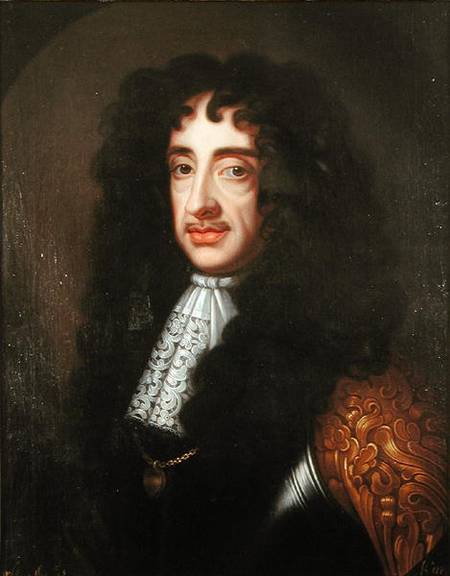 Portrait of Charles II (1630-85) de English School