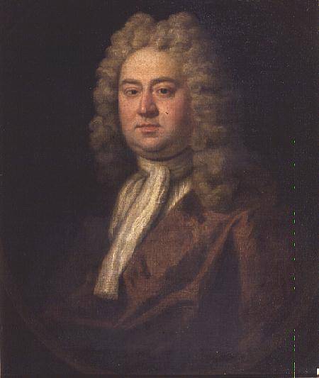 Portrait of a Gentleman (said to be George Frederick Handel) de English School