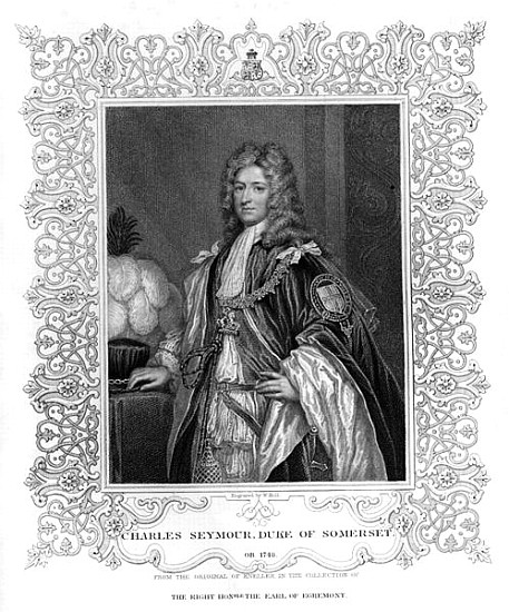 Portrait of Charles Seymour, Duke of Somerset de English School