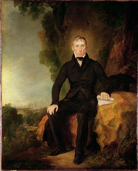 Portrait of John Loudon McAdam (1756-1836), c.1830 de English School