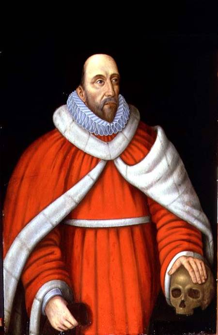 Portrait of Sir Edward Coke (1552-1634) de English School