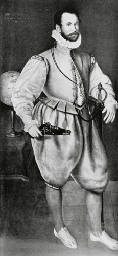 Portrait of Sir Martin Frobisher (c.1535-94) de English School