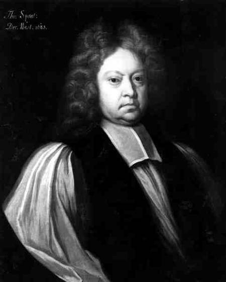 Portrait of Thomas Sprat (1635-1713), Bishop of Rochester and Dean of Westminster de English School