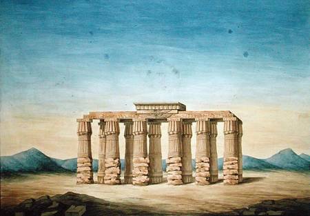 Ruins of the Temple of Hermopolis de English School