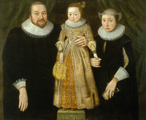 Portrait of a family de English School