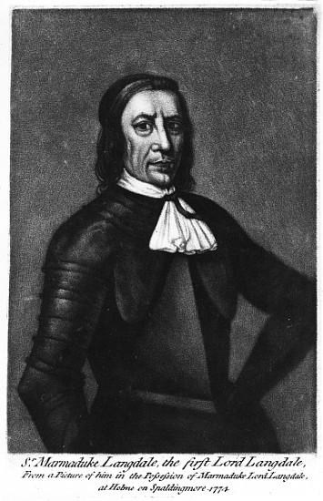 Sir Marmaduke Langdale, 1st Lord Langdale, c.1774 de English School