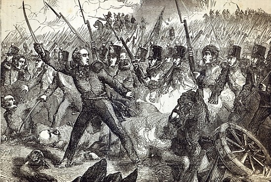 The Battle of Alma, illustration from ''Cassell''s Illustrated History of England'' de English School