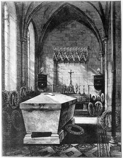 The Mortuary Chapel at St. Mary''s Church, Chislehurst, holding the tomb of Emperor Napoleon III and de English School