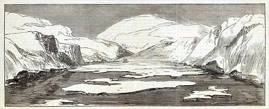 The North Pole Expedition: Discovery Bay, from ''The Illustrated London News'' de English School