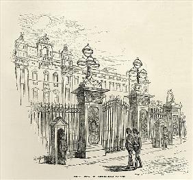 Front view of Buckingham Palace, from ''Leisure Hour''