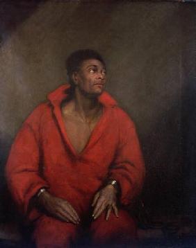 Portrait of a Slave in Chains