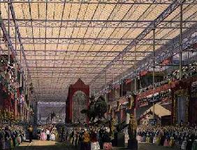 View of the Foreign Nave of the Great Exhibition of 1851, from Dickinson's Comprehensive Pictures
