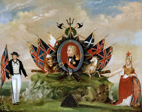A Tribute to Nelson (1758-1805) de English School