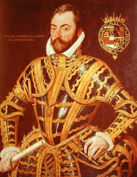 William Somerset (c.1527-89) 3rd Earl of Worcester de English School