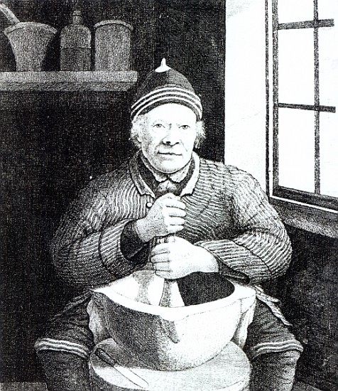 William Wilson, commonly called Mortar Willie, aged 107 de English School