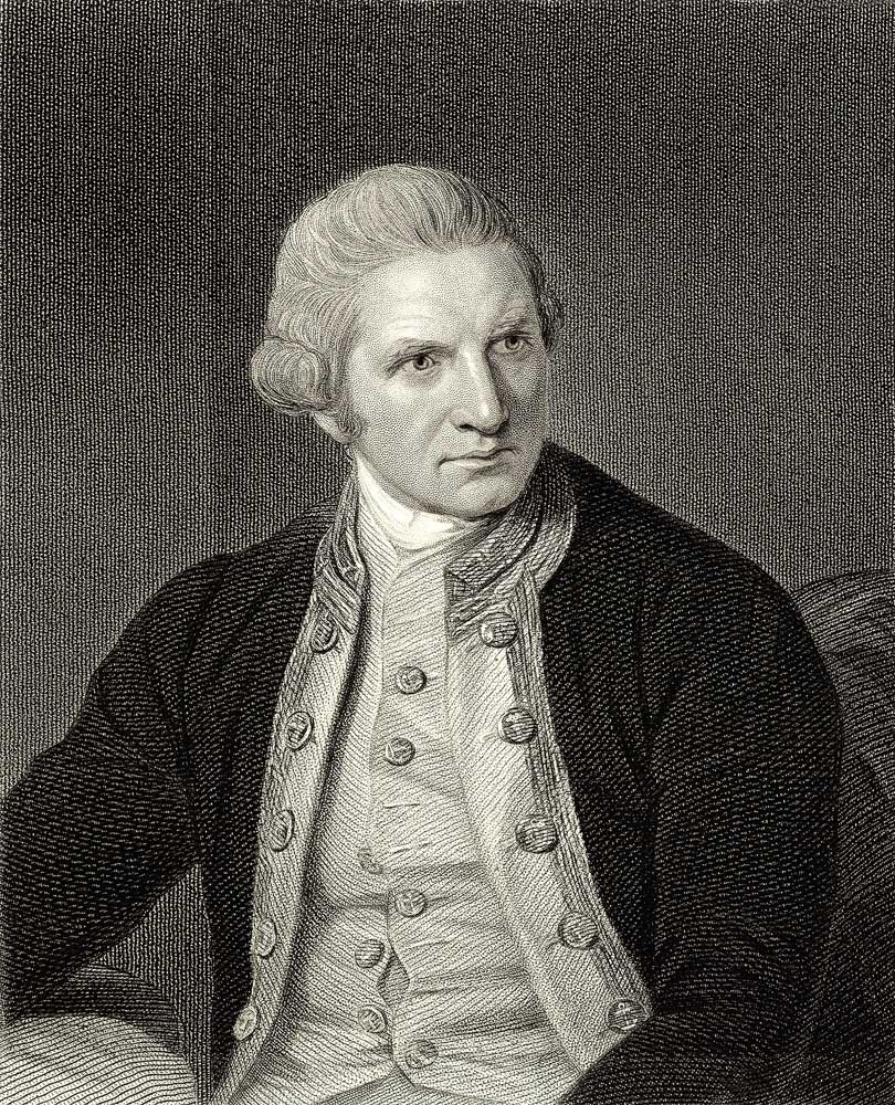 James Cook (1728-79) from 'The Gallery of Portraits', published 1833 (engraving) de English School, (19th century)