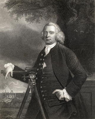James Brindley (1716-72) from 'Gallery of Portraits', published in 1833 (engraving) de English School, (19th century)