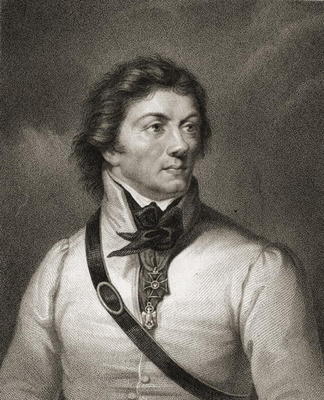 Tadeusz Andrzej Bonawentura Koshciuszko (1746-1817) from 'Gallery of Portraits', published in 1833 ( de English School, (19th century)