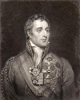 Portrait of Arthur Wellesley, 1st Duke of Wellington (1769-1852) (engraving)