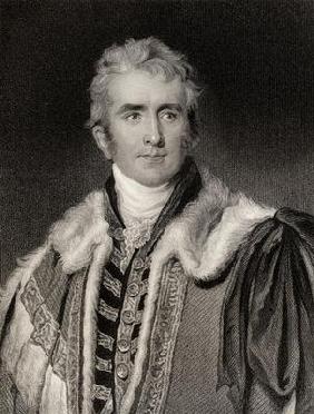 William Pitt Amherst (1773-1857) Earl of Arracan (litho)