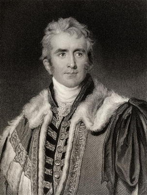 William Pitt Amherst (1773-1857) Earl of Arracan (litho) de English School, (19th century)