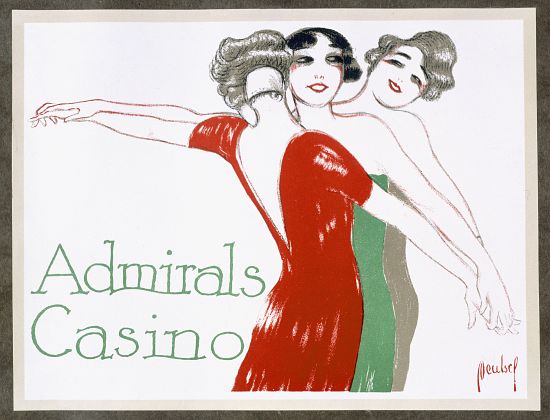 Poster for Admirals Casino de English School, (20th century)