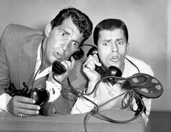 DEAN MARTIN and JERRY LEWIS de English Photographer, (20th century)