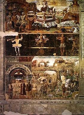 The Month of September: The Triumph of Vulcan and the Sign of Libra, from the Room of the Months