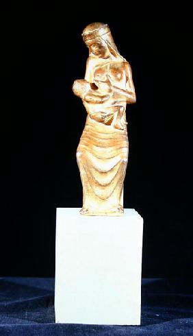 Madonna and Child I, 1913 (bronze) 