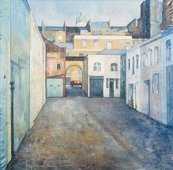 Petersham Place, South Kensington, 1981 (oil on canvas)  de Erin  Townsend