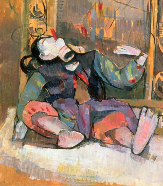 Thai Puppet With Mirror, 1989 (oil on canvas)  de Erin  Townsend