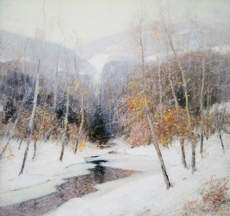 Schneefall (Snowfall) de Ernest Albert