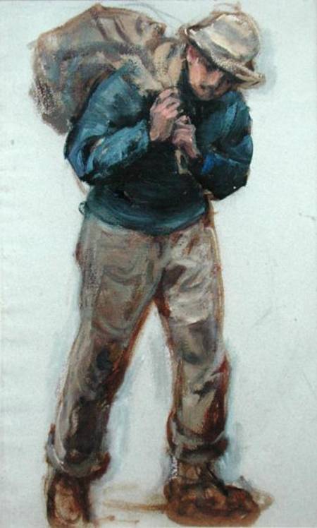 Newlyn Fisherman de Ernest Albert Waterlow