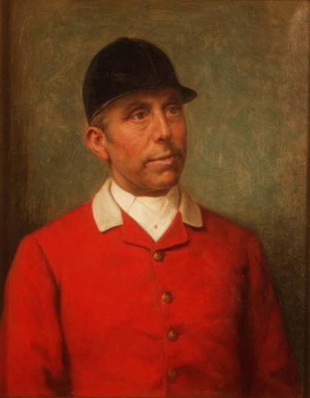 Huntsman, believed to have been a Master of the Pytchley Hunt de Ernest Gustave Girardot