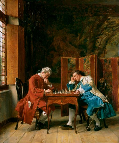 The Chess Players de Ernest Meissonier
