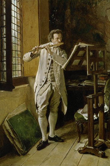 El Flautista de Ernest Meissonier