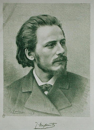 Jules Emile Massenet (1842-1912) de Ernesto Fontana