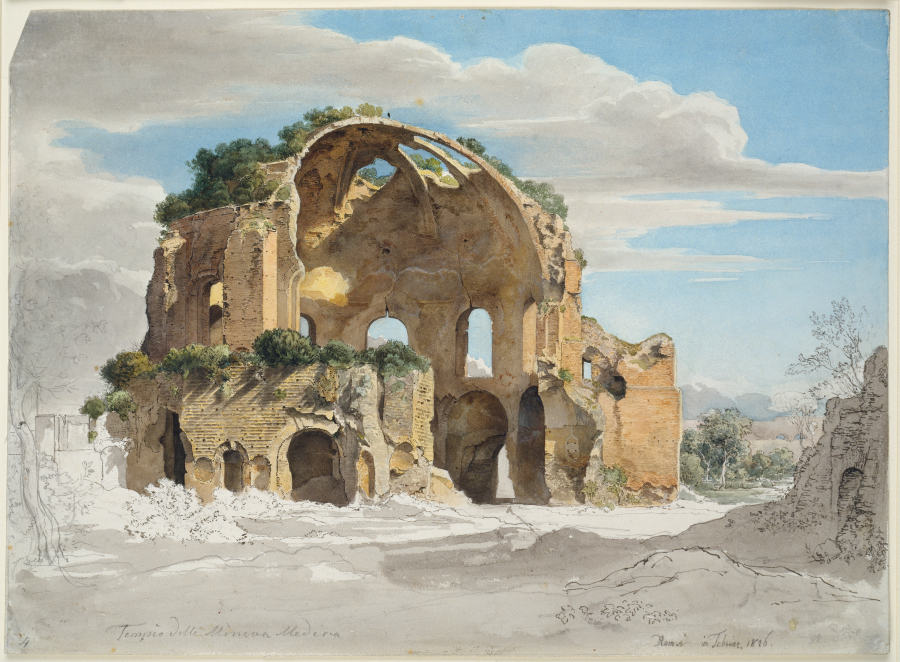 Tempel der Minerva Medica in Rom de Ernst Fries
