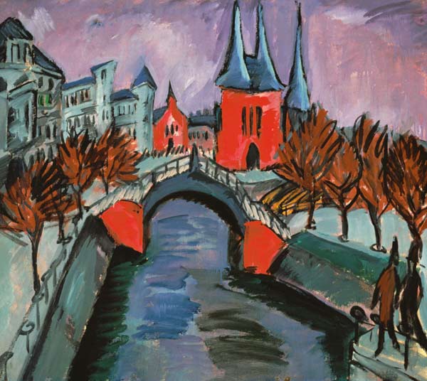 Orilla roja de Elizabeth de Ernst Ludwig Kirchner