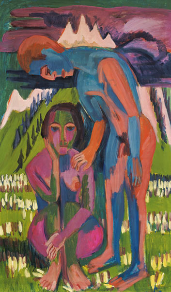 Black spring de Ernst Ludwig Kirchner