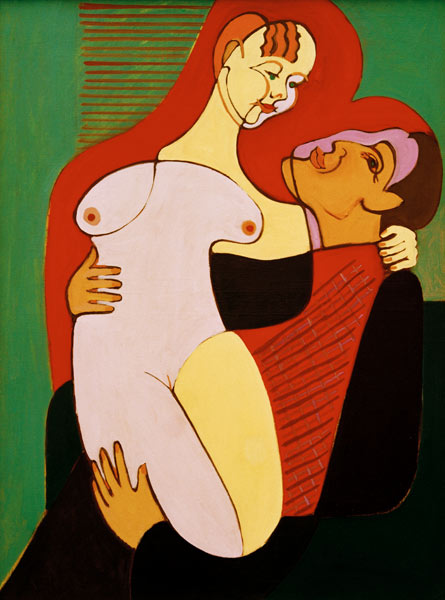 Los grandes amantes de Ernst Ludwig Kirchner